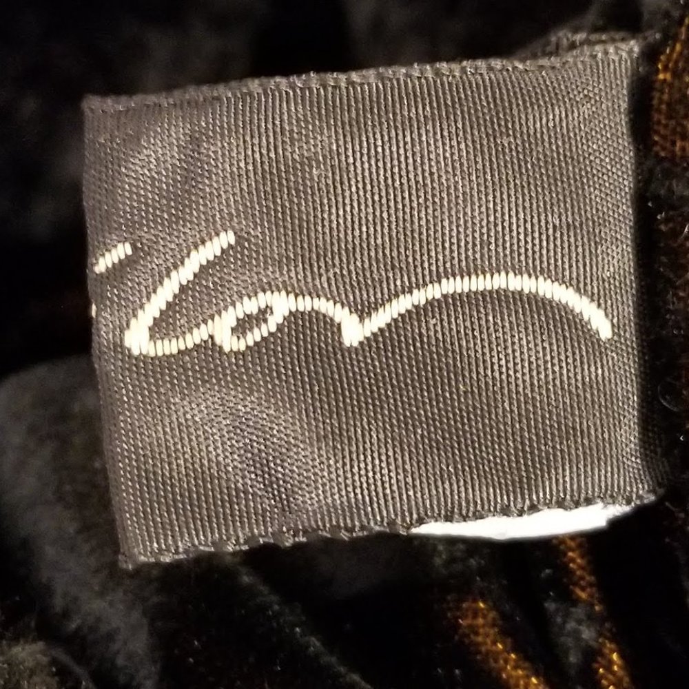 Black Reversible Fur Vest S - Picture 12 of 12